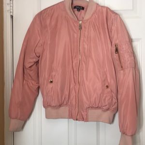 Pink Bomber Jacket